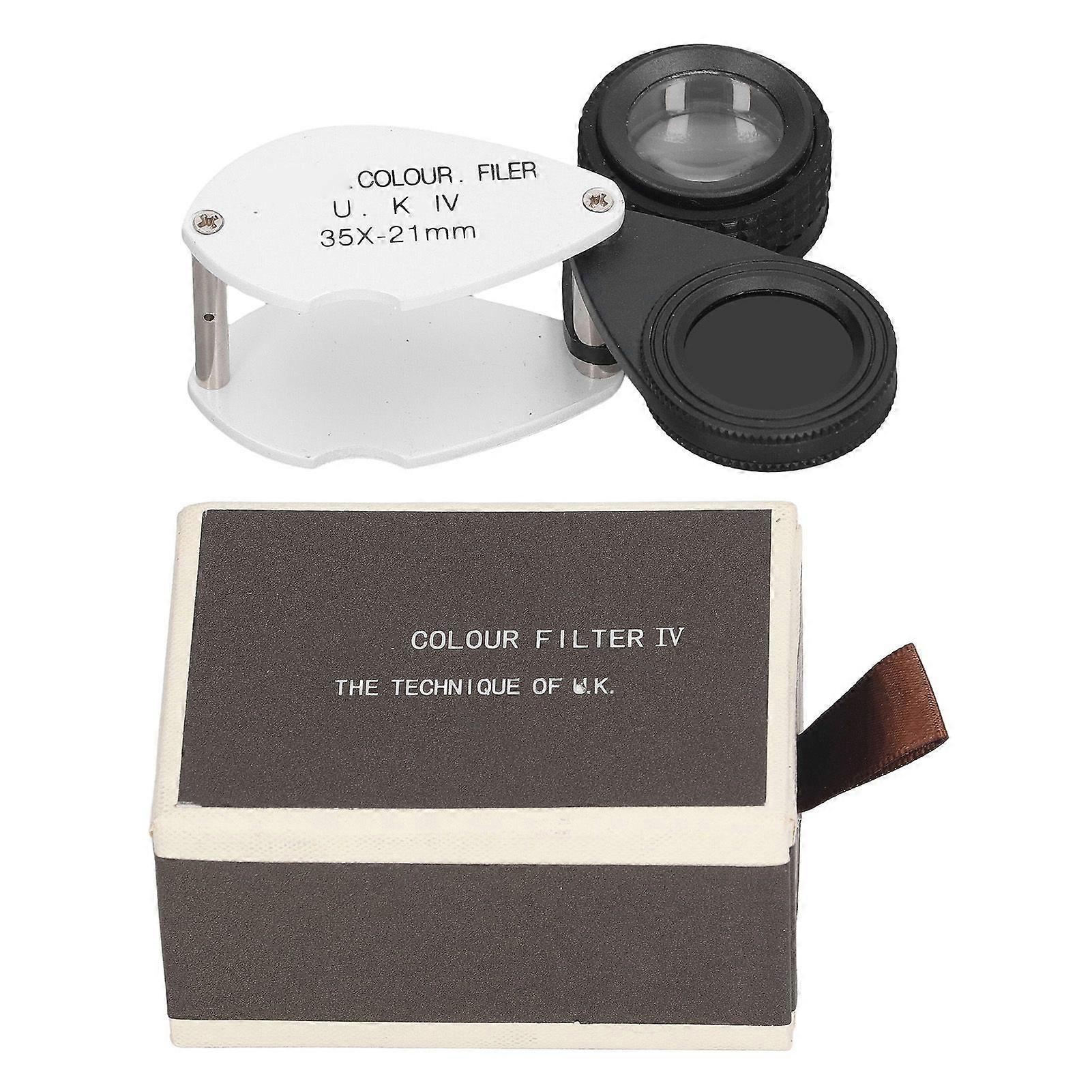 High quality  7810A Magnifier 35X Magnifier Magnifier with Color Filter Lens