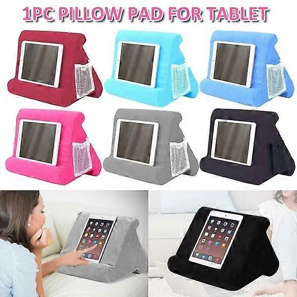 Tablet Stand Pillow Holder Book Reader Rest Lap Reading Cushion for Phone IPad