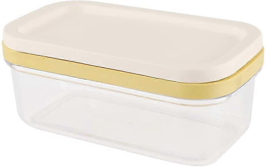ふた付き小型バターコンテナ 6.7x3.9x2.8 インチ、キッチン冷蔵庫用 収納