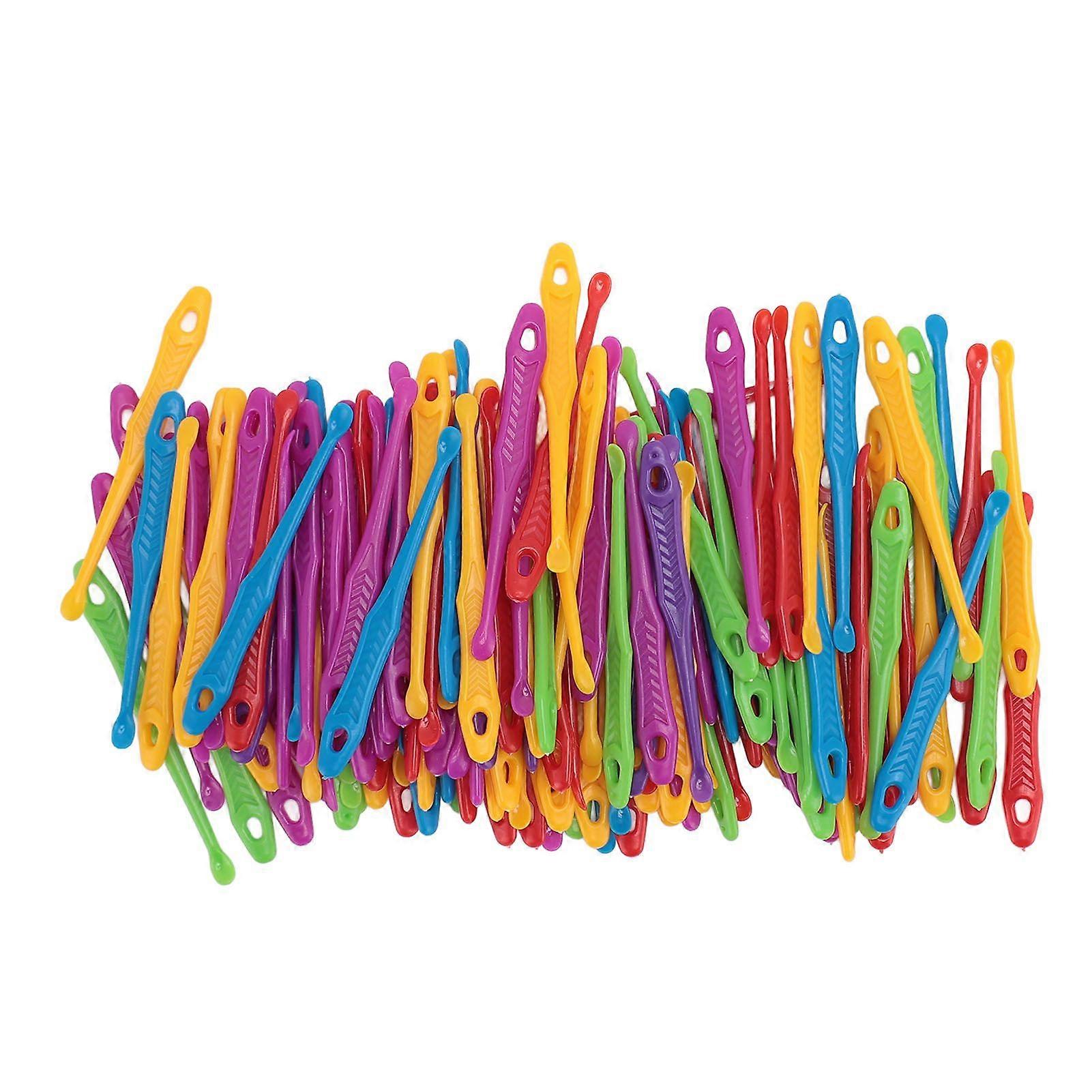 2025 Latest Model  200Pcs Ear Pick Ear Cleaning Spoon Multi Colors Ergonomic