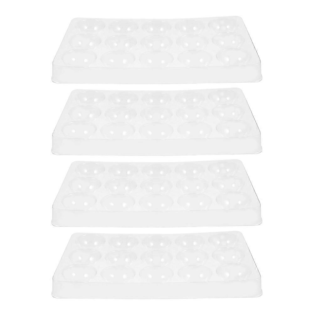 Sugar Flower Drying Tray for Fondant Shaping 4Pcs Plastic Baking Tool