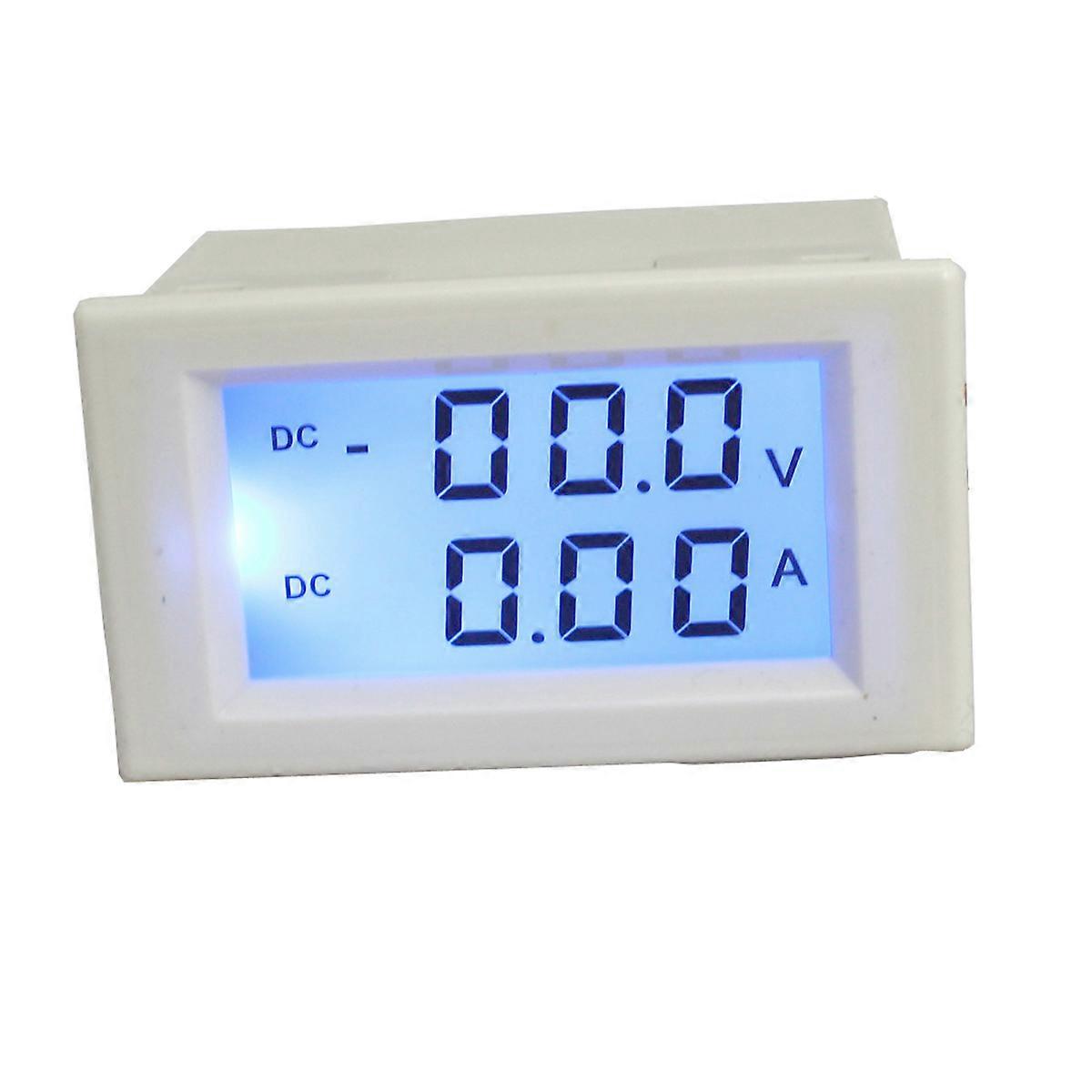 Volt Amp Meter Digital 0-600V 0-10A For Laboratory Simultaneous Voltage And Display 1Set