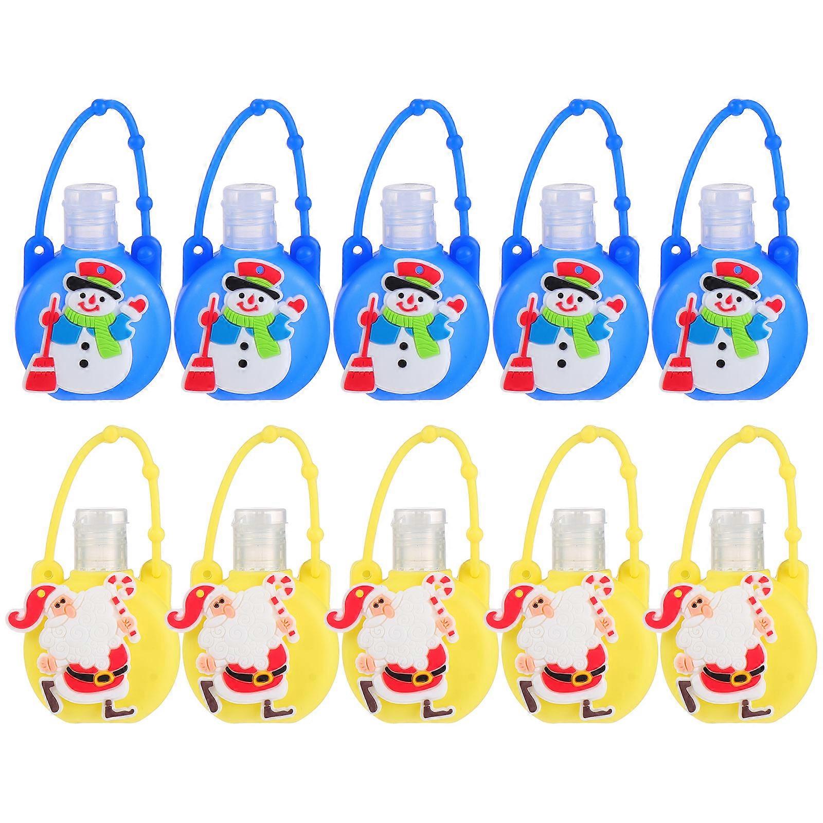 Leak Proof Travel Bottles Empty Perfume Bottle with Reusable Function for Christmas 10Pcs