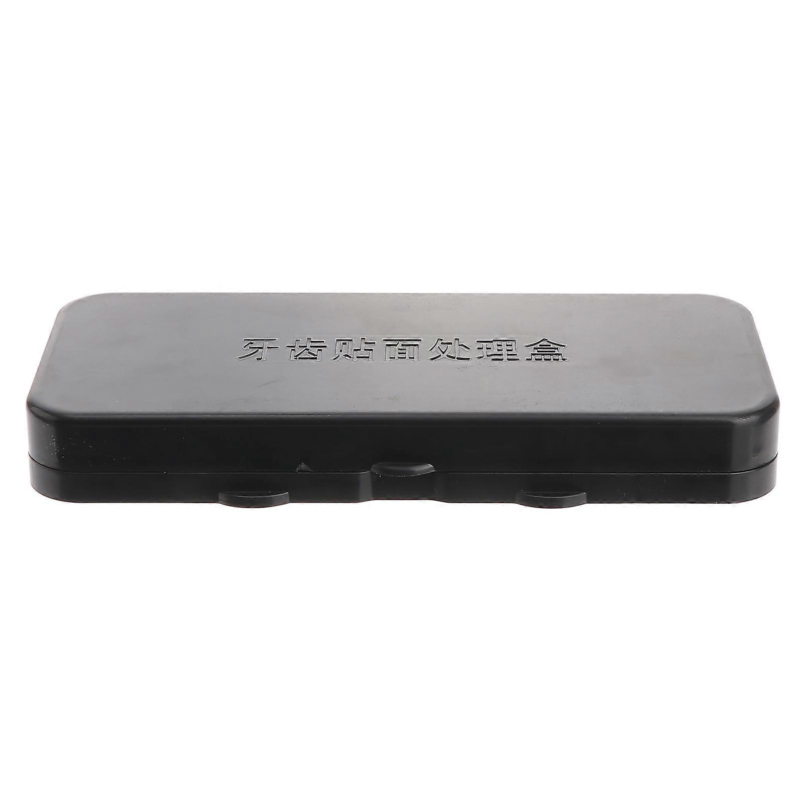 Tooth Collection Box Plastic Tooth Veneer Box Large Capacity Lightweight 18X8X2.3cm 1Pcs