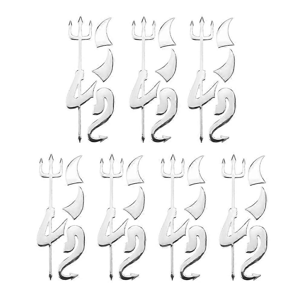 Vinyl Car Sticker Little Devil Car Sticker Waterproof 1 Set