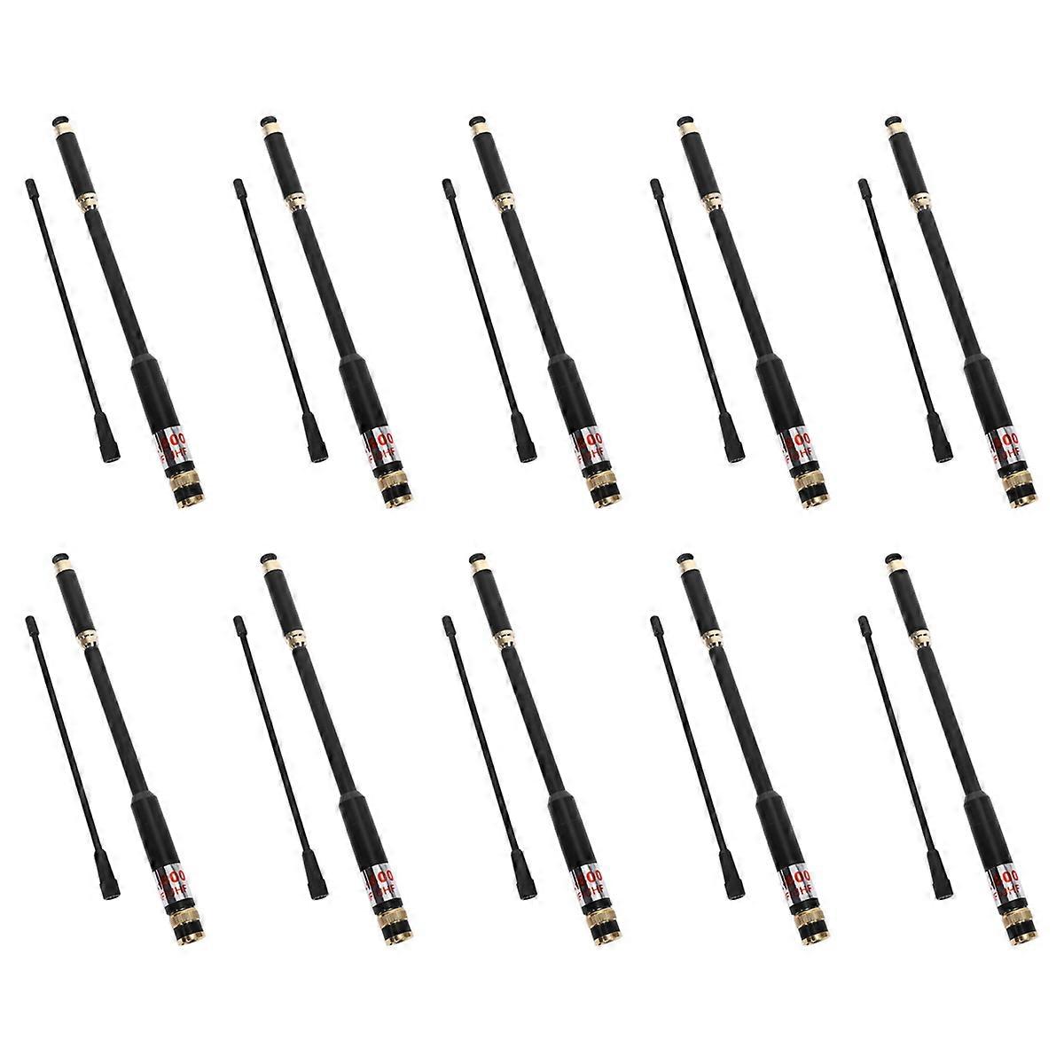 10X AL800 UHF VHF Telescopic BNC Antenna High Quality for Portable Two Way Radio TK-208 TK- for Icom