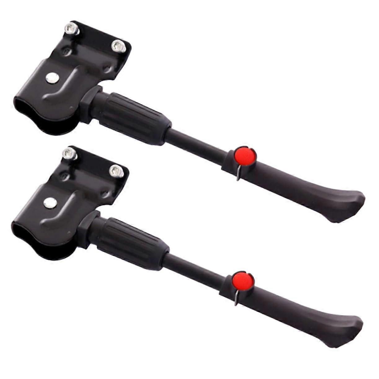 Adjustable Bicycle Kickstand Set of 2 Heavy-Duty for Mountain Bikes and Road Bikes Durable High-Quality Support