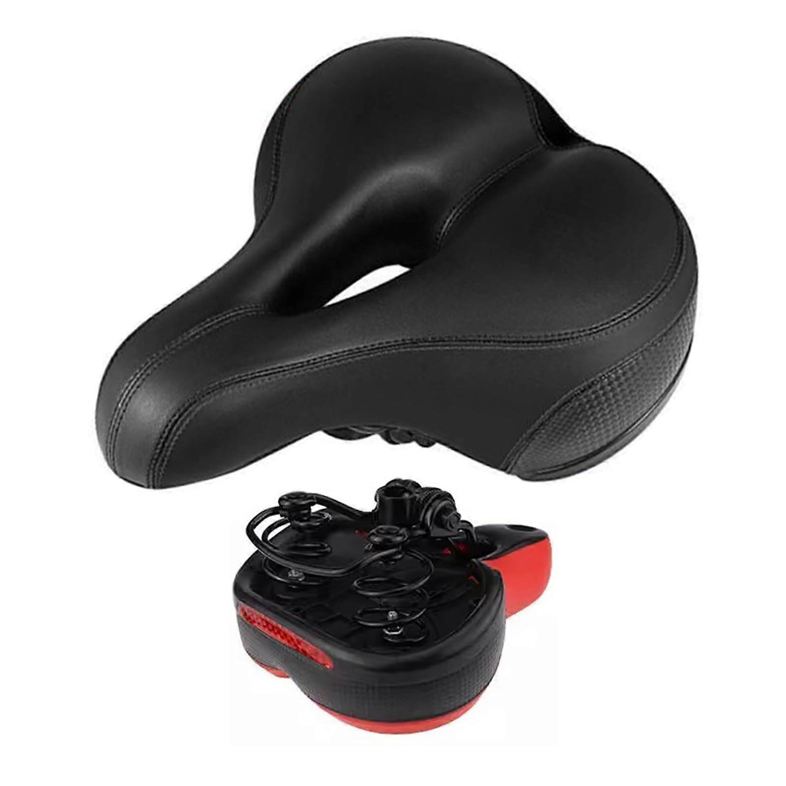Wide seat, bicycle saddle, MTB saddle, comfortable replacement bicycle seat