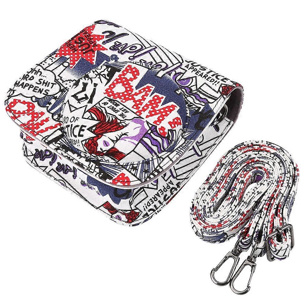Cute Cartoon Patterned Camera Protective Case Bag for Fuji Fujifilm Instax Mini 8/8+/9