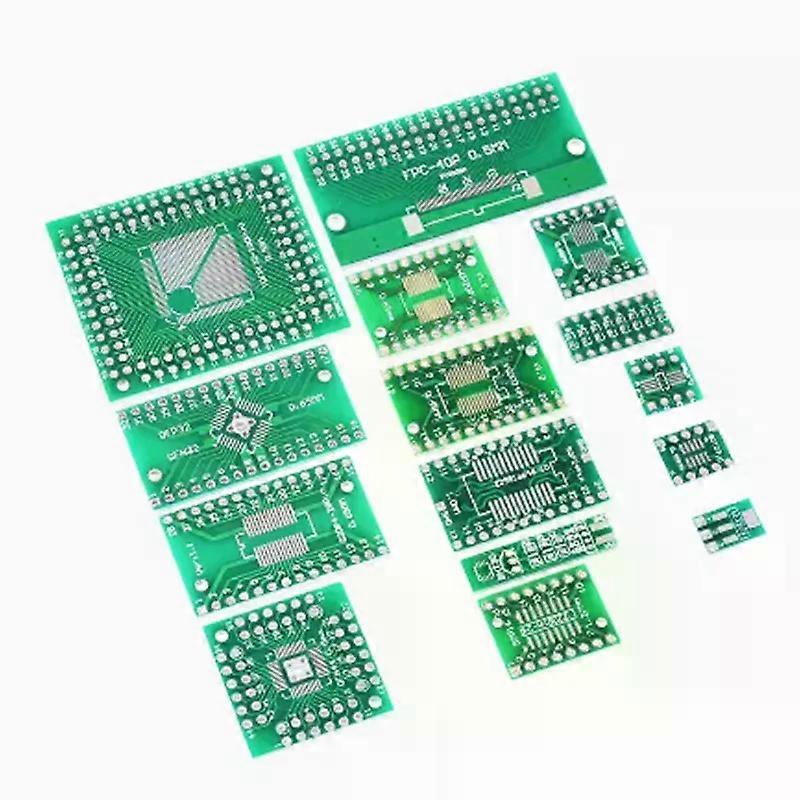 10pcs ערכת לוח PCB SMD פנה למתאם DIP צלחת ממיר SOP MSOP SSOP TSSOP SOT23 8 10 14 16 20 28 SMT ל DIP