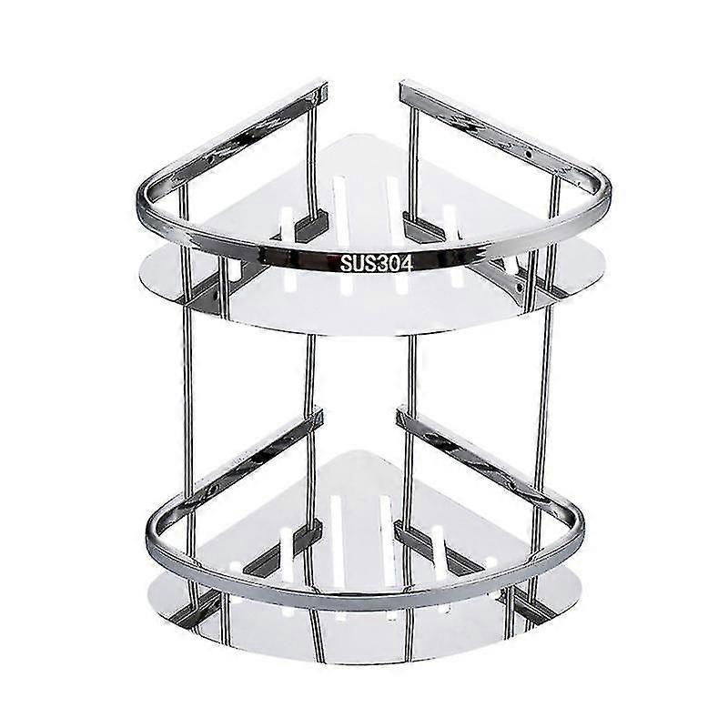 Double Layer Bathroom Shelf,Space-Efficient, Stylish Organizer for Toiletries