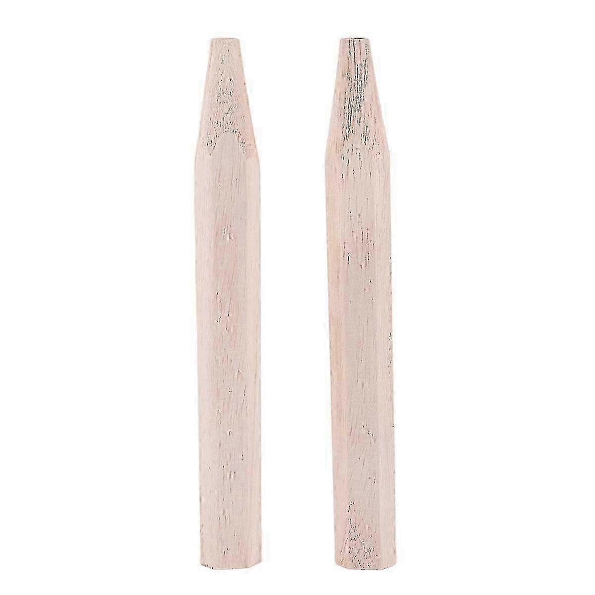 2Pcs Badminton Racket Handle Grip Wooden Badminton Handle Repair of Badminton Racket,G6 JP SZRH A-C