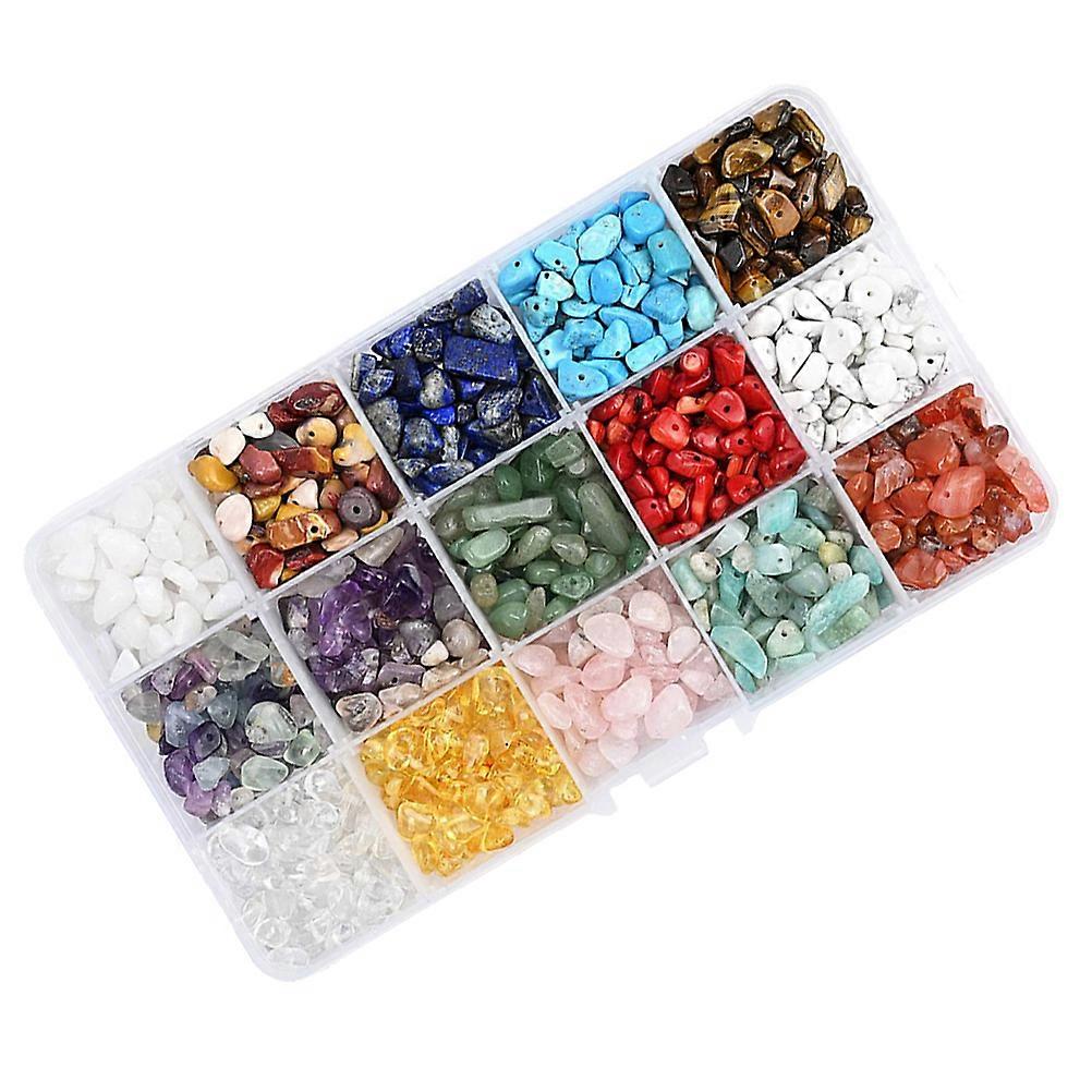 DIY Jewelry Materials 1Set Assorted Color Plastic with Beads for DIY Use Kit