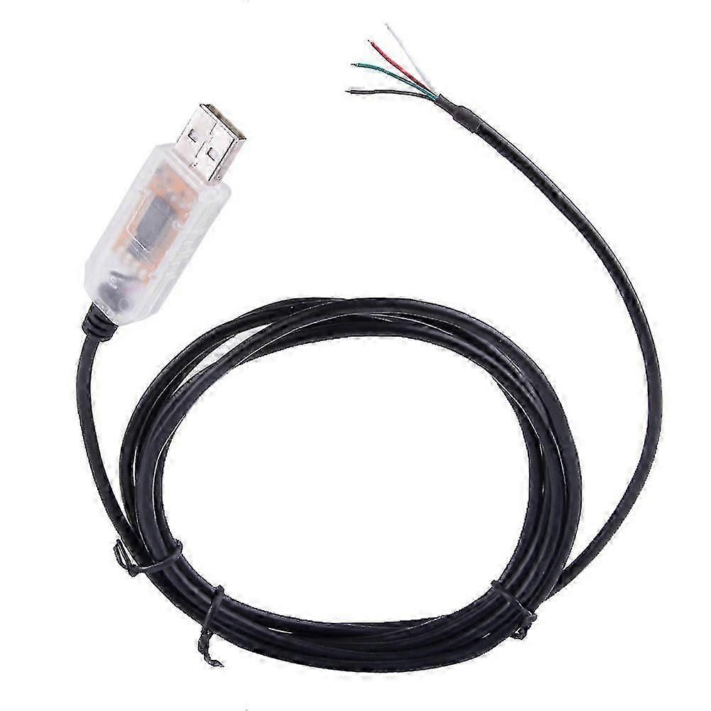 USB to RS485 6-Core Peeling Wire End Converter Connector Wiring Pinout Cable Compatible USB-RS485-WE-1800BT6