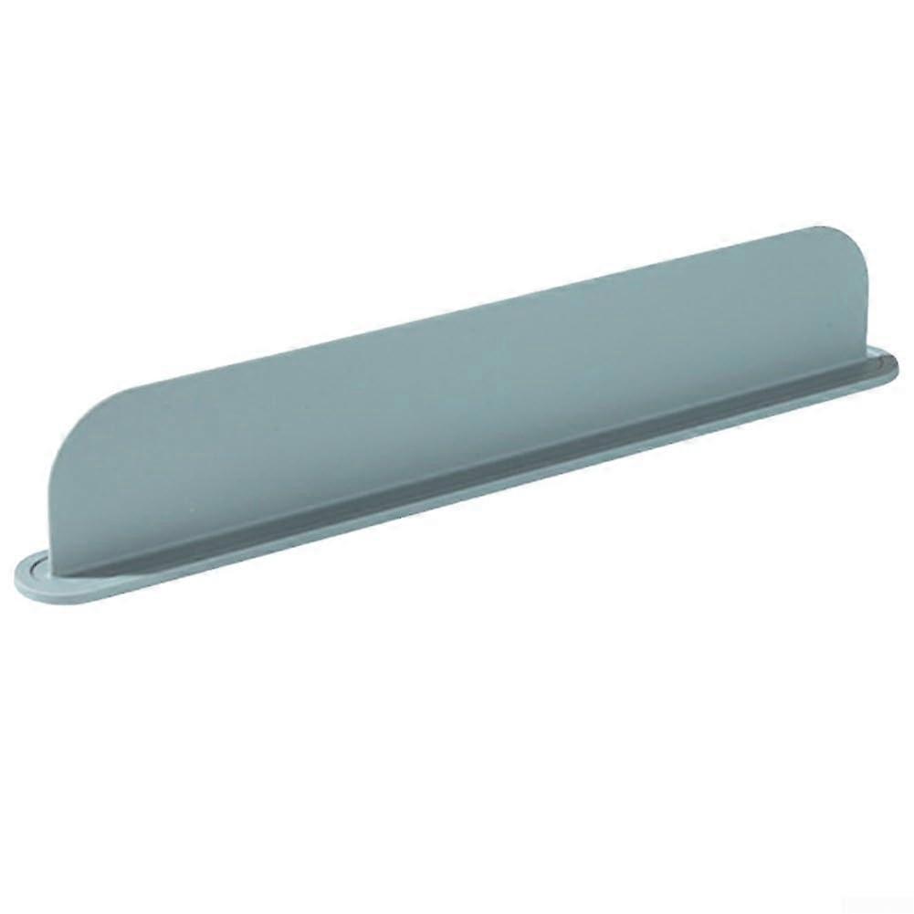 Silicone Sink Splash Guard Grey for Kitchen and Bathroom, Solid Worktop, Dishwasher Safe