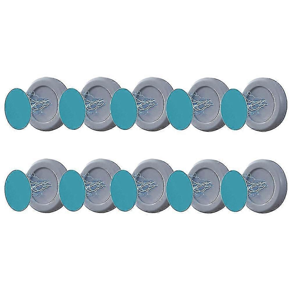 10 مجموعة حامل التحكم عن بعد المغناطيسي مكافحة خسر الجدار جبل مغناطيس السنانير الثلاجة ملصق التخزين عقد