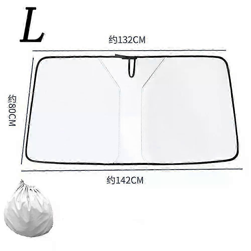 Car Windshield Sun Shade Blocks UV Rays Reflector Auto Window Sun Visor Shield Cover Protector Foldable Parasol