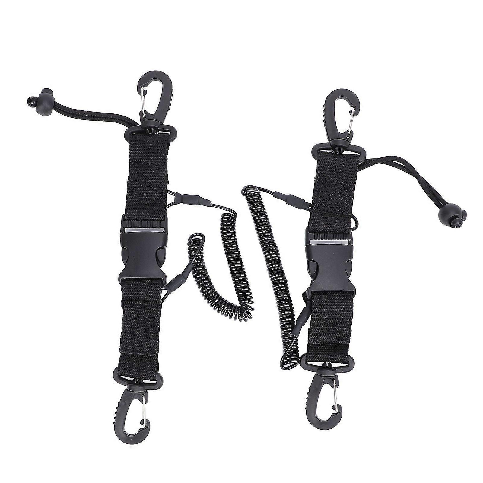 2025 Neuestes Modell 2er Pack Tauchen Lanyard Feder Coil Nylon Seil mit