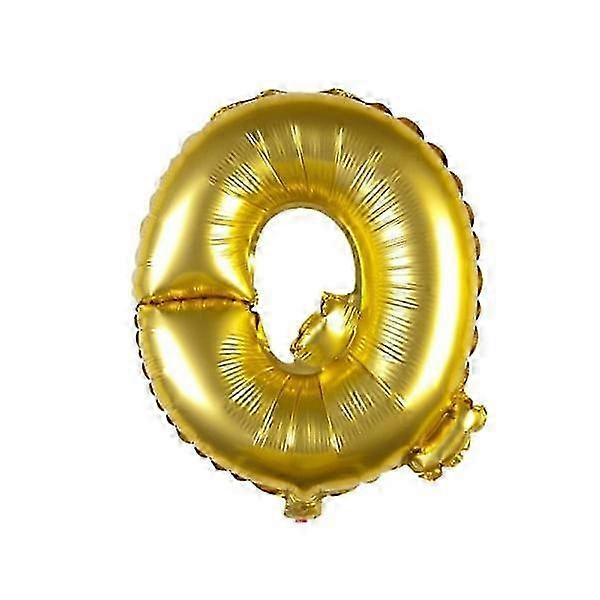 Gold Letter Foil Balloon (Q)