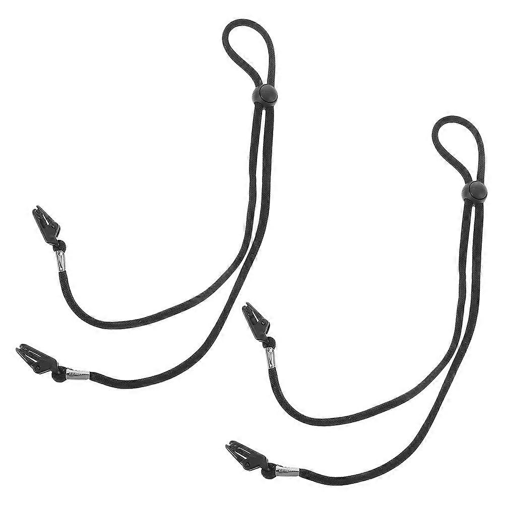 Hat Strap Windproof Cap Cord for Baseball Caps 2Pcs Adjustable Hat Chin Cord