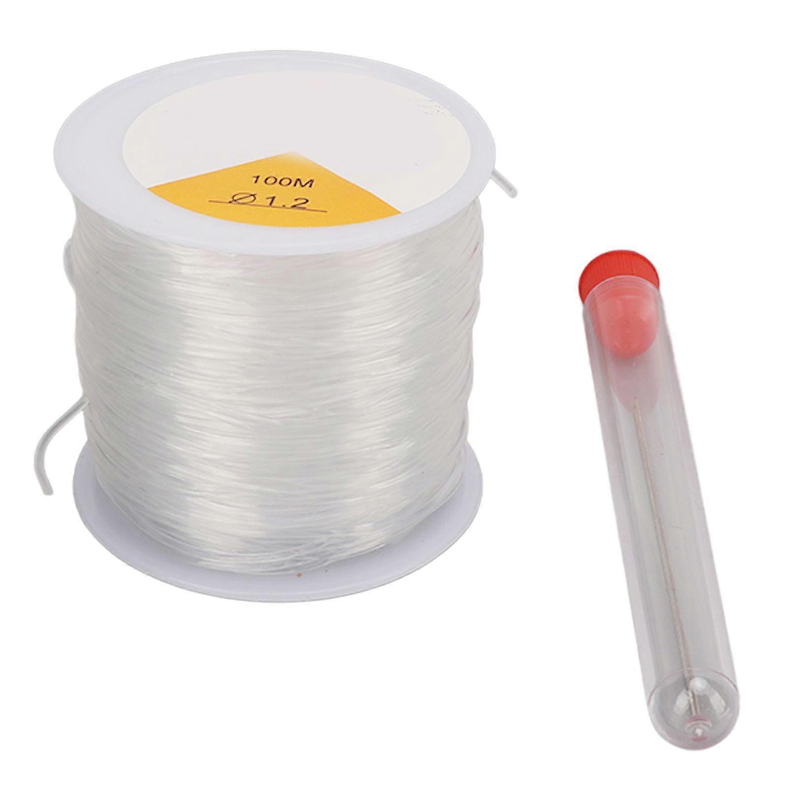 2025 Latest Model  1.2mm Crystal Line String DIY Handcraft Transparent Elastic