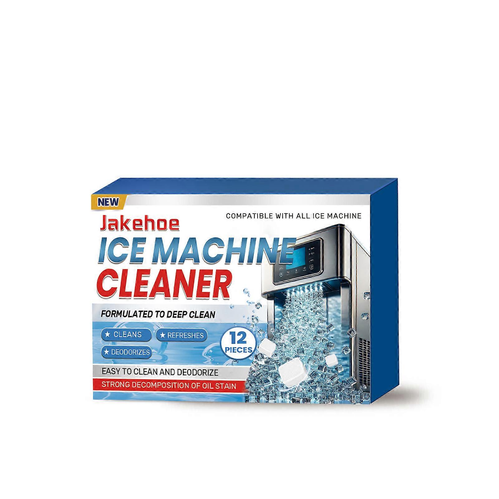 Ice Machine Cleaning Sheets - Easy Descaling & Deodorizing for Home Use - 12pcs