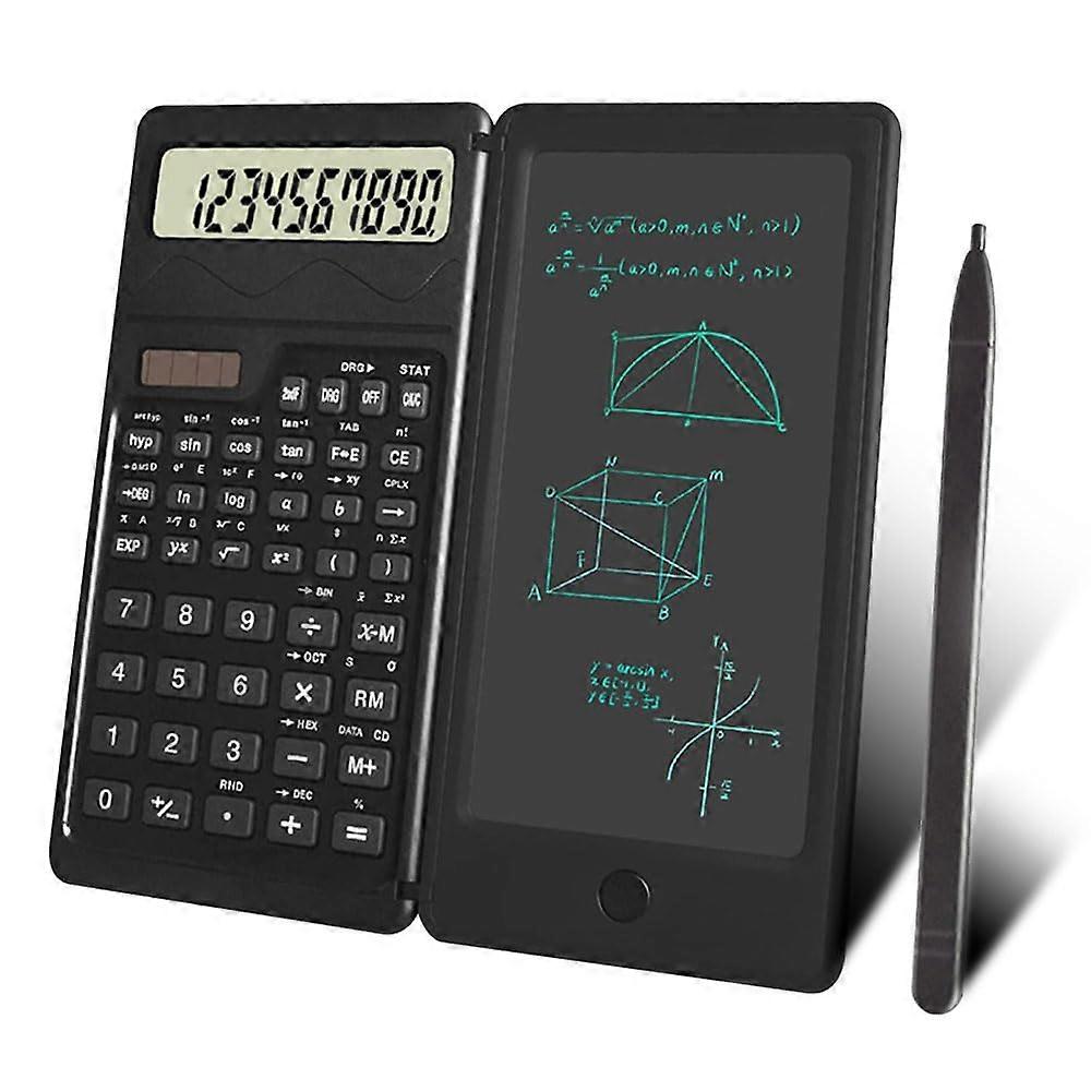 Advanced Scientific Calculator with 450 Functions, 4Line Display, Solar and Battery Powered