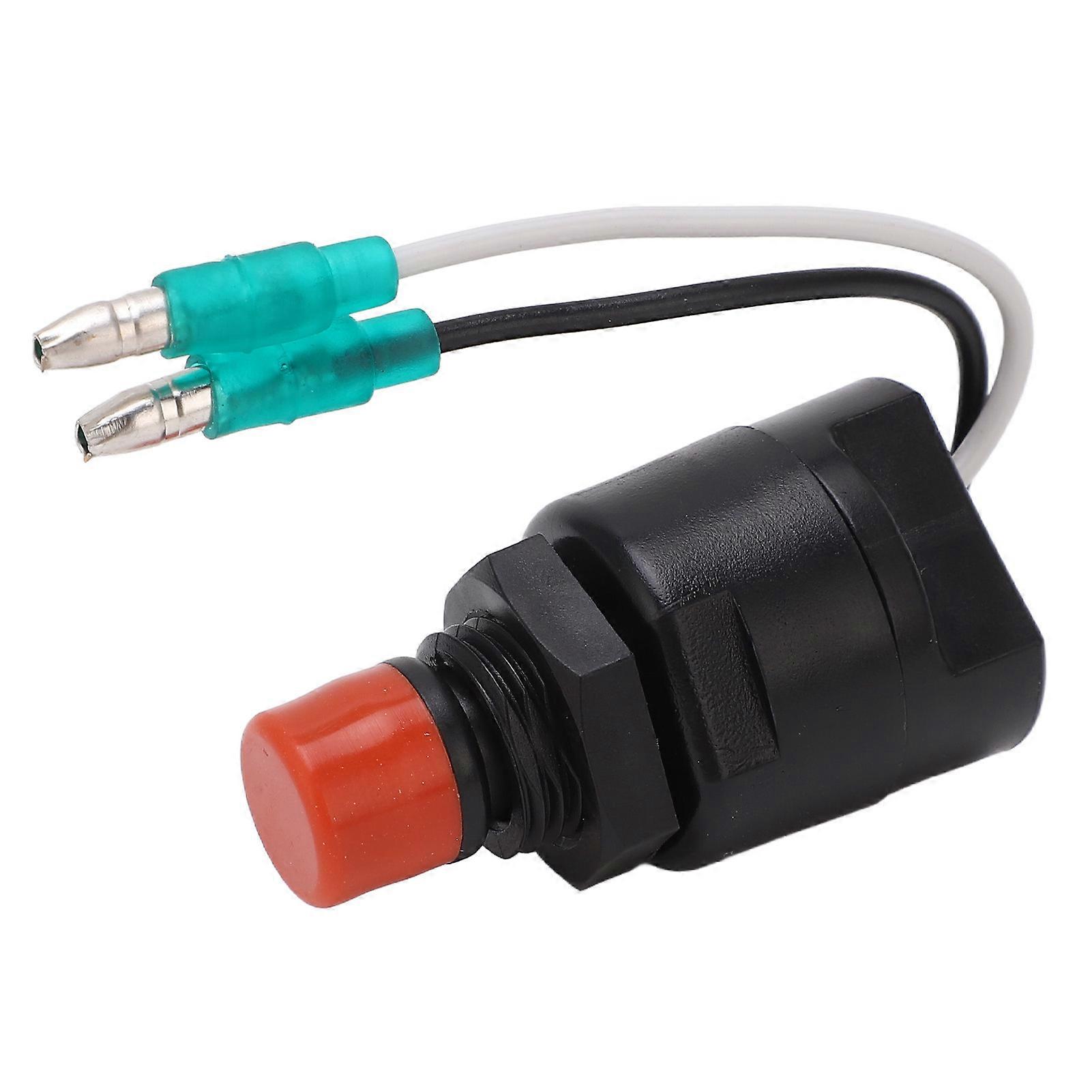 Outboard Motor Flameout Switch ABS Compact 8.5cm Engine Kill Stop Switch for PARSUN