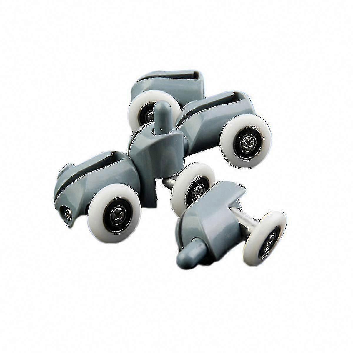 8 Pcs Shower Door Wheels Sliding Enclosure Replacement Rollers Runners Pulleys