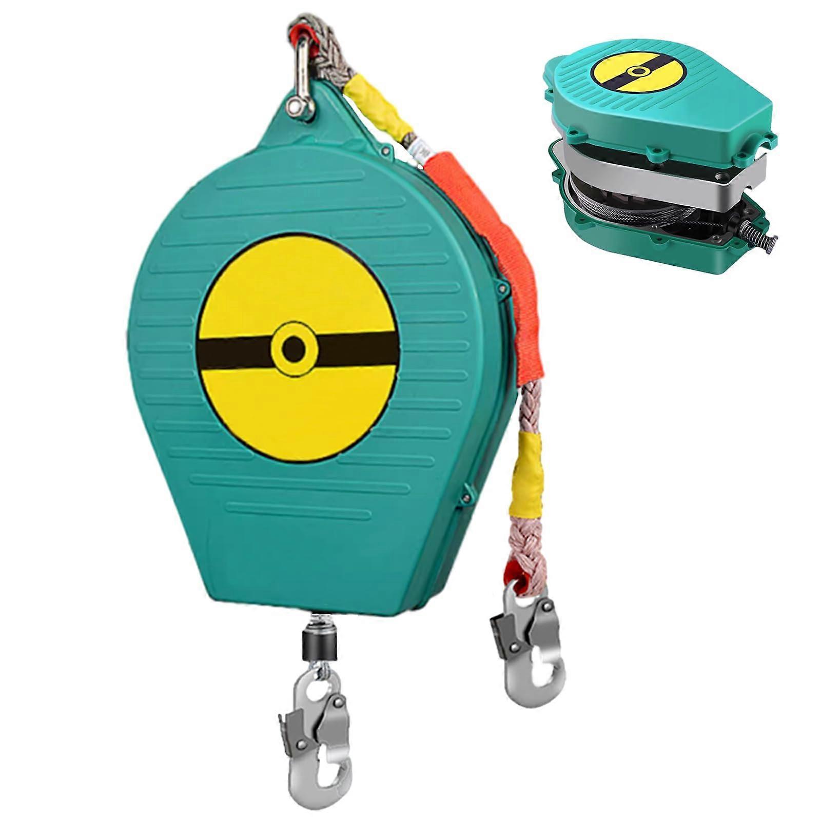 Fall Protection Roofer with Automatic Lock Function (Green, 20m)