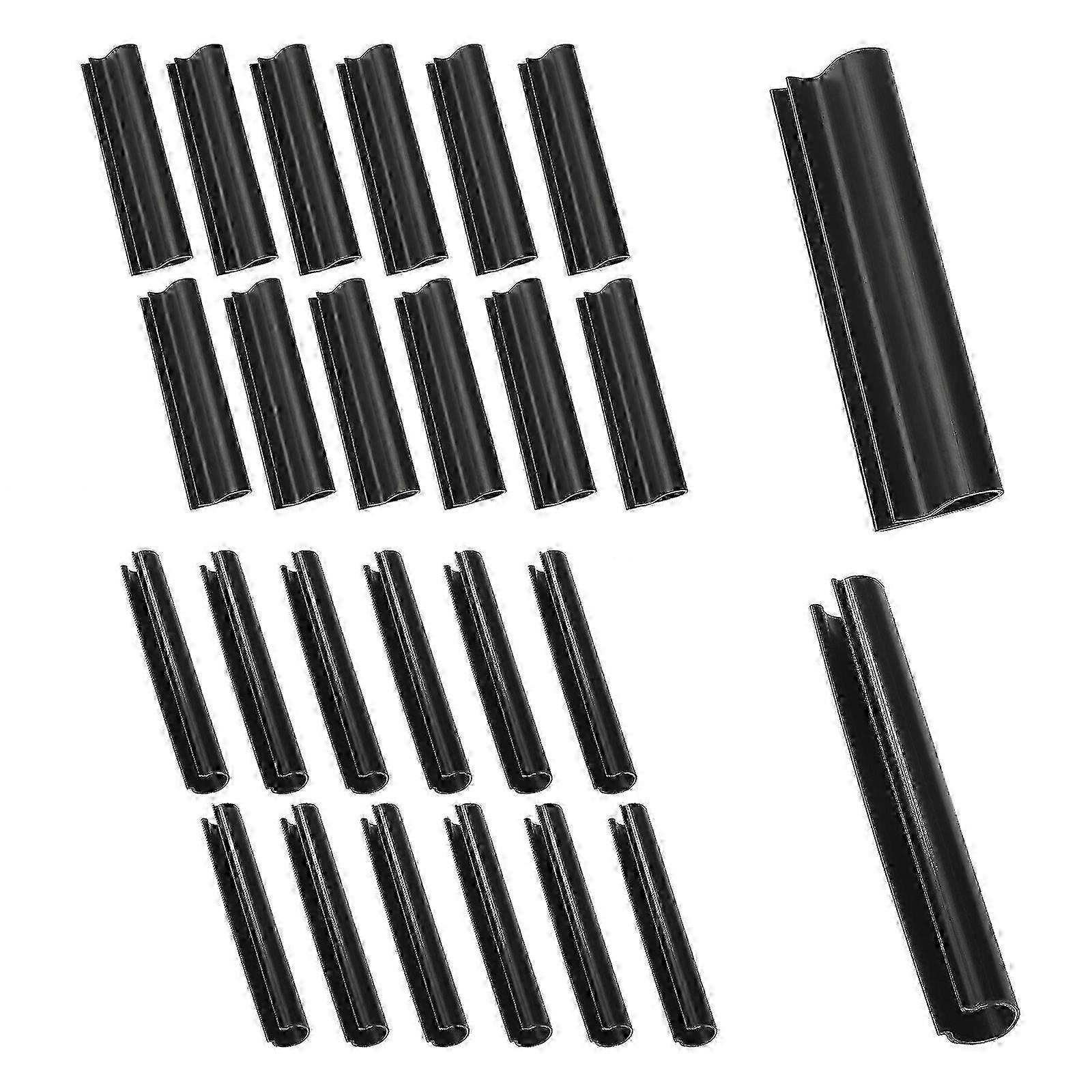 24pcs Pool Cover Clips for Above Ground Swimming Pool - Secure Holders for Winter & Summer Covers