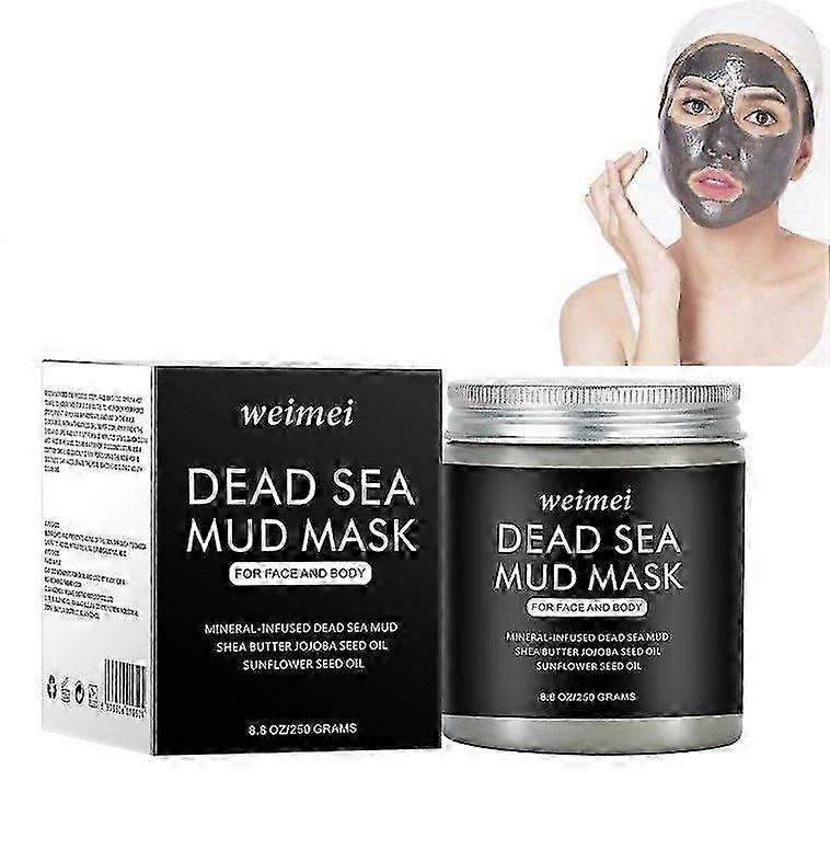 Dead Sea Mud Mask for Face & Body, Pore Reducer Mud Mask for Blackhead & Acne,Revitalizing & Hydrating,Deep Cleansing Skincare Facial Mask for Men & W