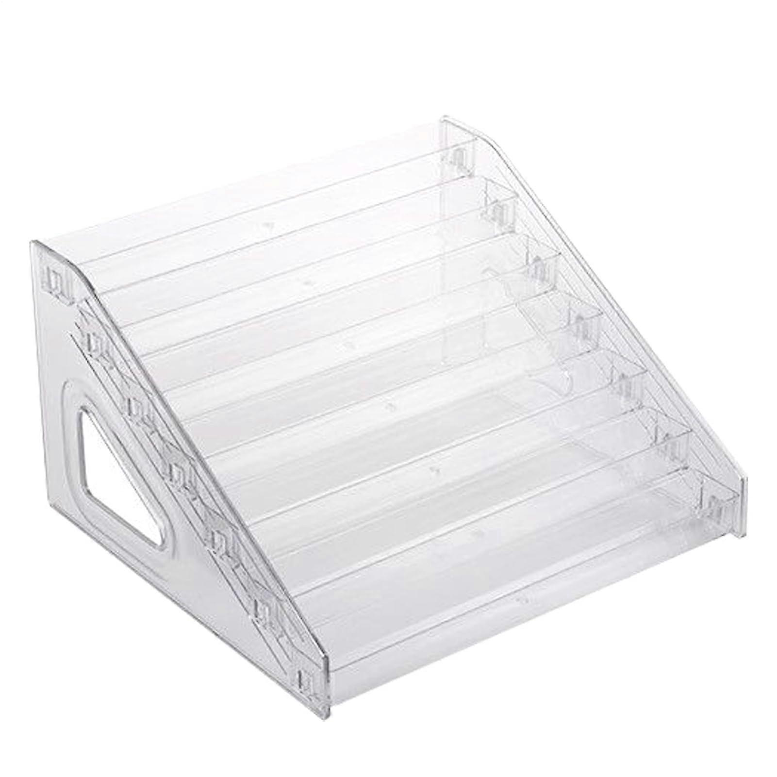 Acrylic Risers Display Stands, 7 Tiers Clear Organizer for Makeup Storage, Home Dcor