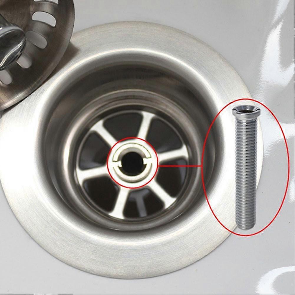 Strainer Waste Sink Strainer Screws Bolt Connector Kitchen Bath