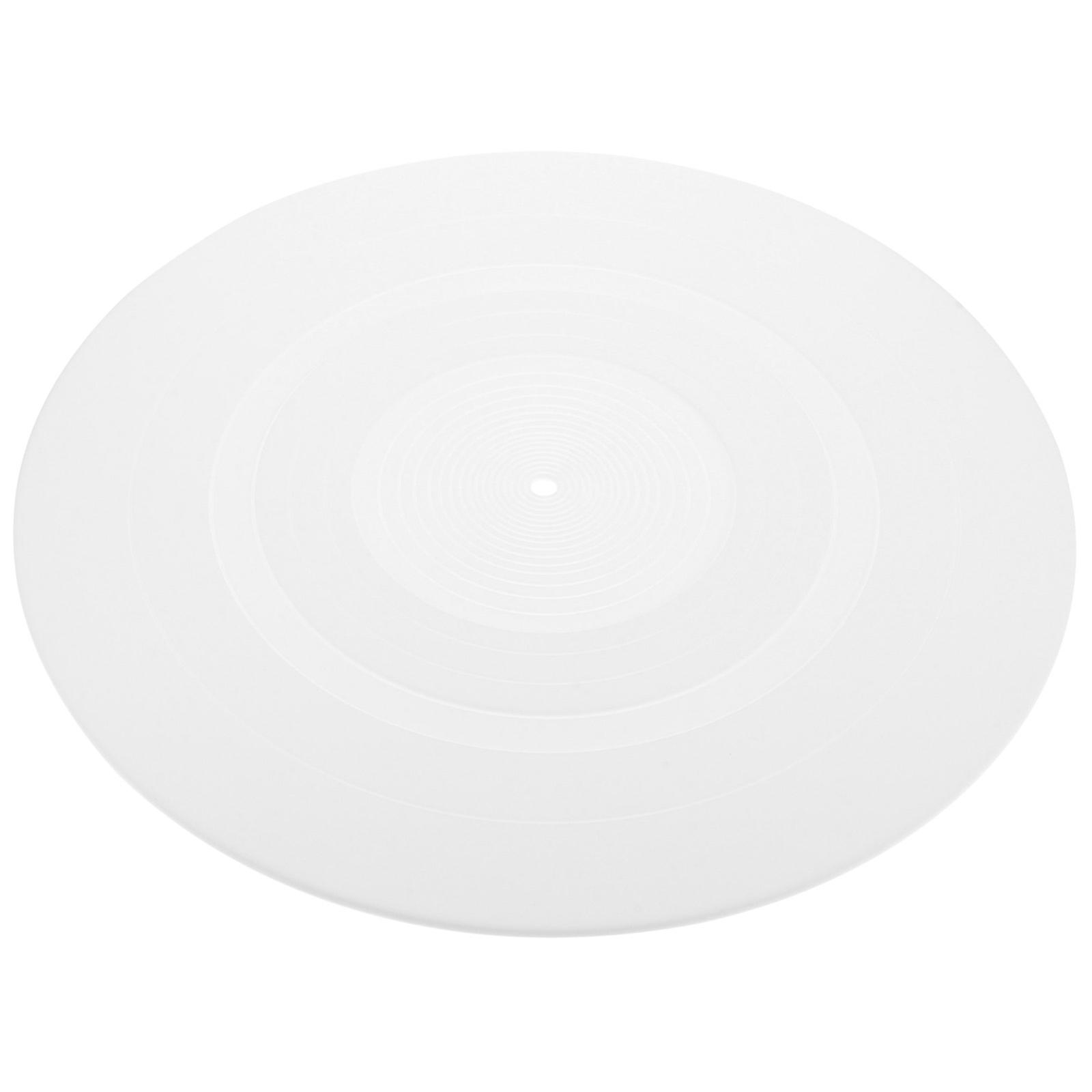 Turntable Mat Vinyl Recorder Mat Listening to Vinyl Records Anti Static Scratch Prevention Silicone 1Set