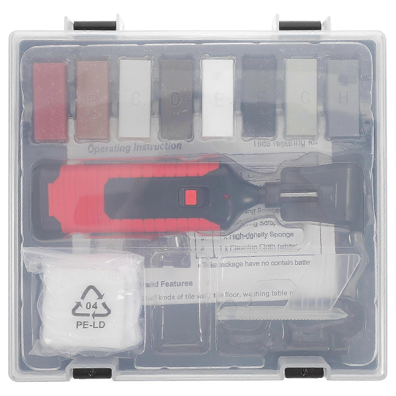 Porcelain Tile Chip Repair Kit For Homeowners Countertop Repair Assorted Color Wax 1Set