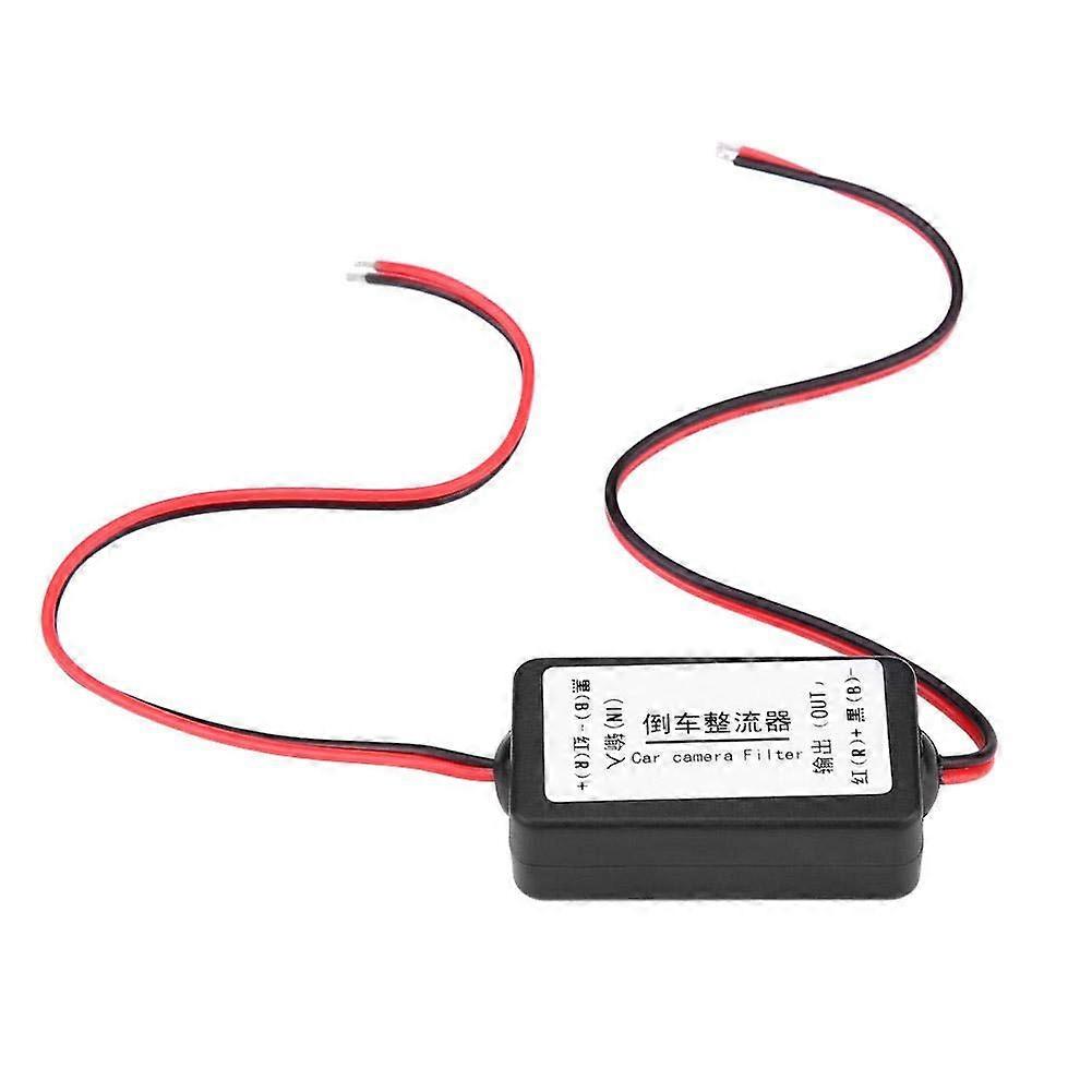 12V DC Relay For Car Reversing Camera Power Supply Rectifier And Capacitor Module For Backup Parking Camera