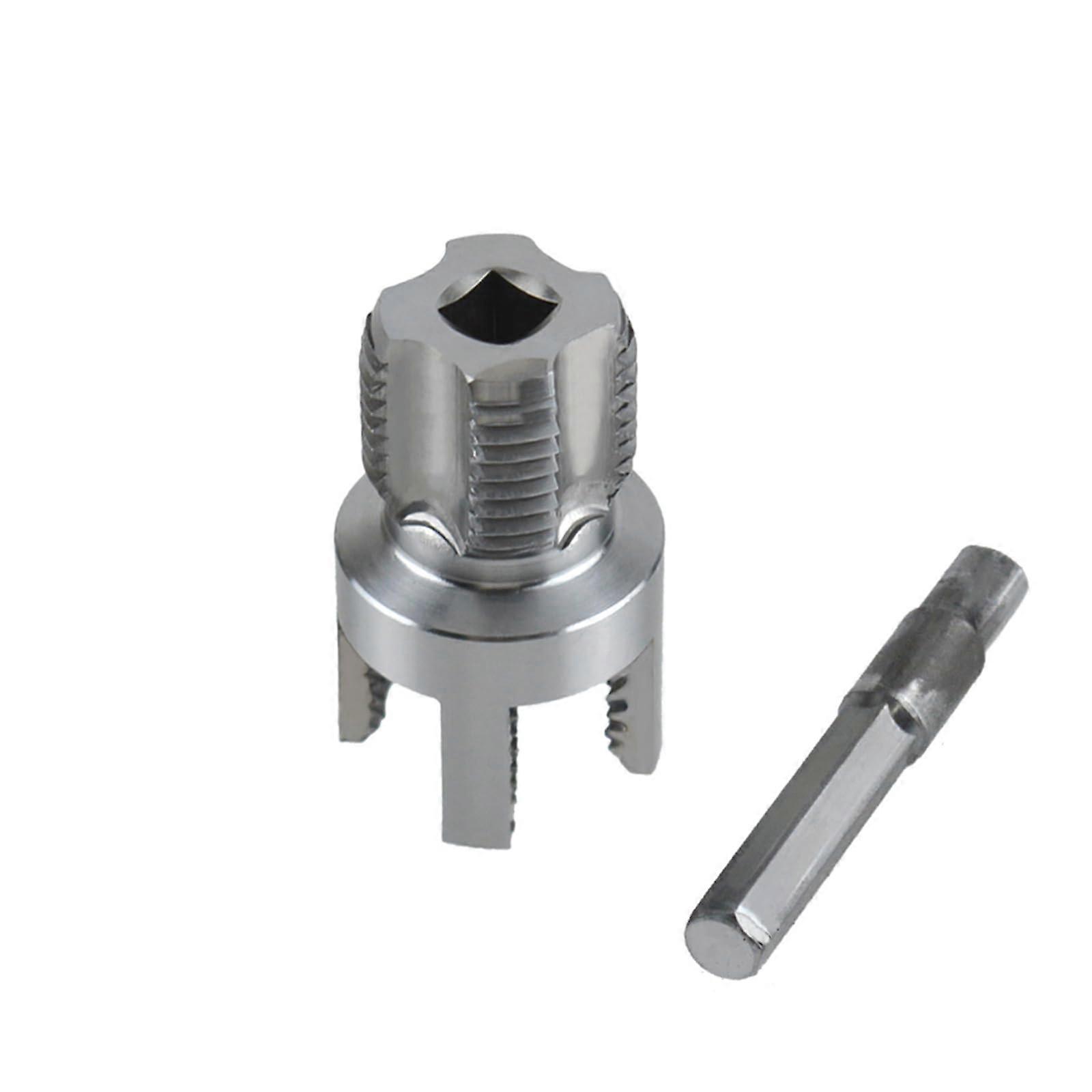 Wasserrohr-Gewindeöffner 1,27 cm 1,9 cm Intern Extern Integrierter Drahtöffner für elektrische Bohrmaschine