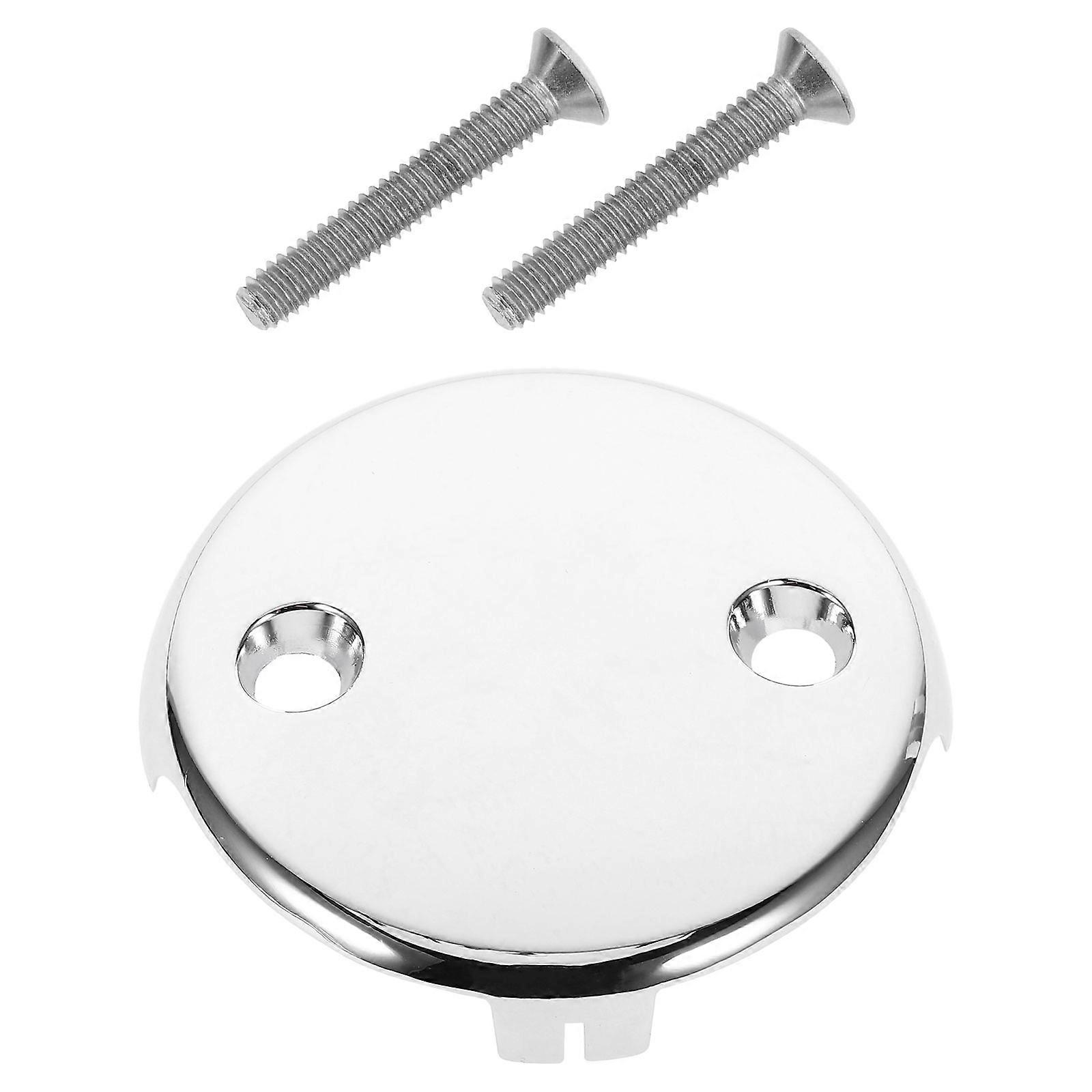 Universal Bathtub Drain Plug for Quick Drainage Made of Zinc Alloy Silver Color Efficient Smell Prevention 0.5 inch