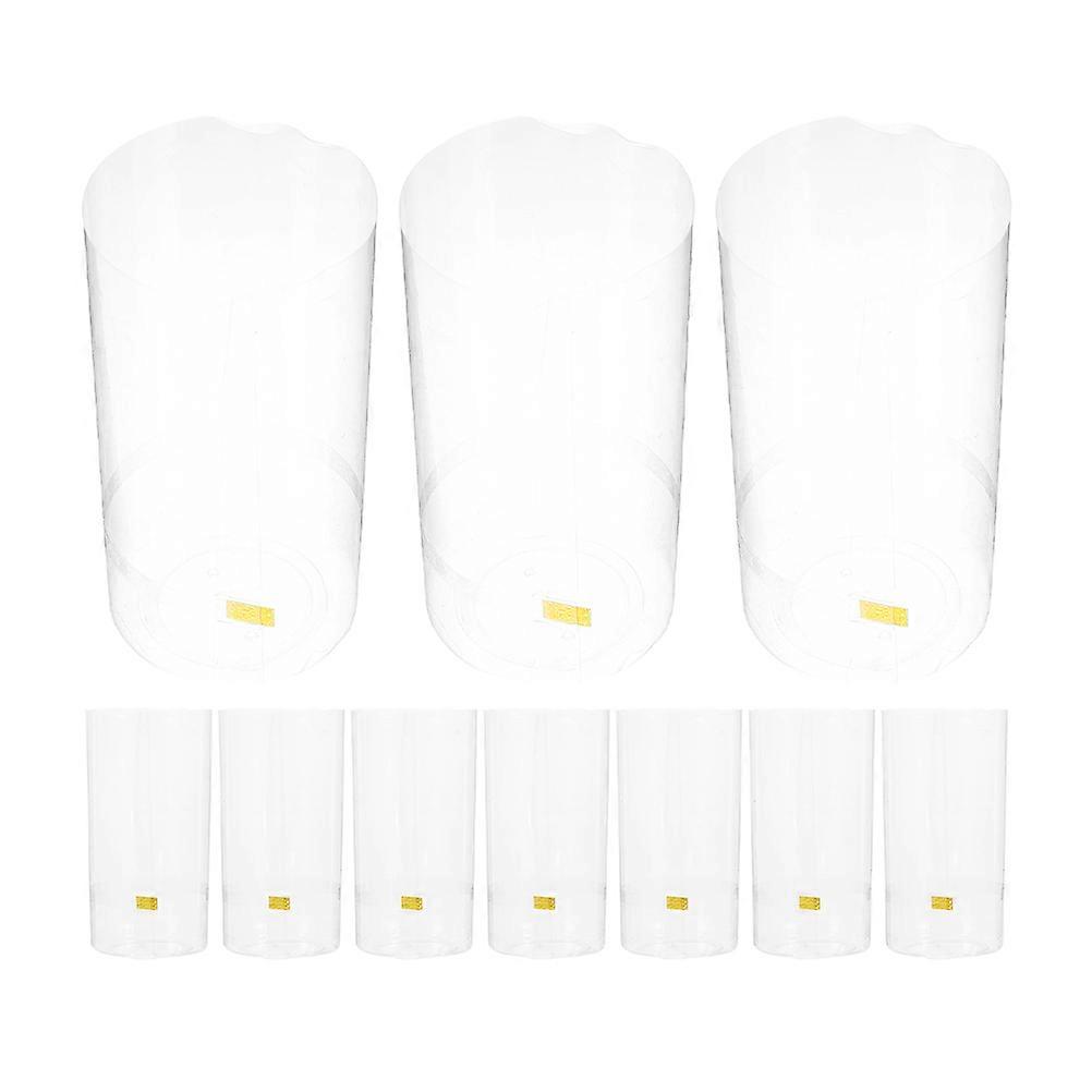 Transparent Plastic with Good Sealing Effect for Storage Use 100PCS