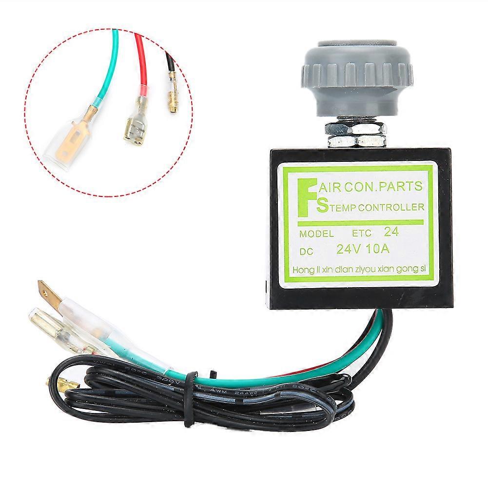 10A Car Air Conditioner Electronic Thermostat Switch Temperature Control Auto Accessory12V
