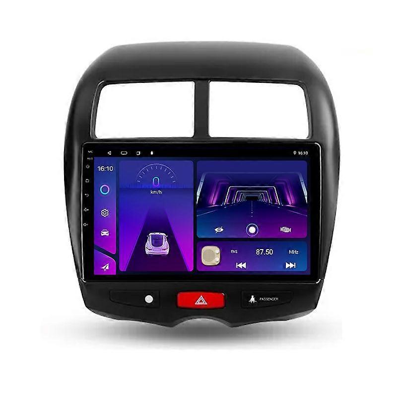 2 Din For Mitsubishi ASX 1 2010 - 2016 Carplay 4G WIFI Android Auto Car Radio Player Stereo Car Multimedia Video player GPS Navigation DSP RDS
