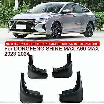 For DONGFENG SHINE MAX A60 MAX 2023 2024 Bilstyling Skvettlapper Skvettskjermer Skvettlapper Forskjerm Bak Tilbehør-xj