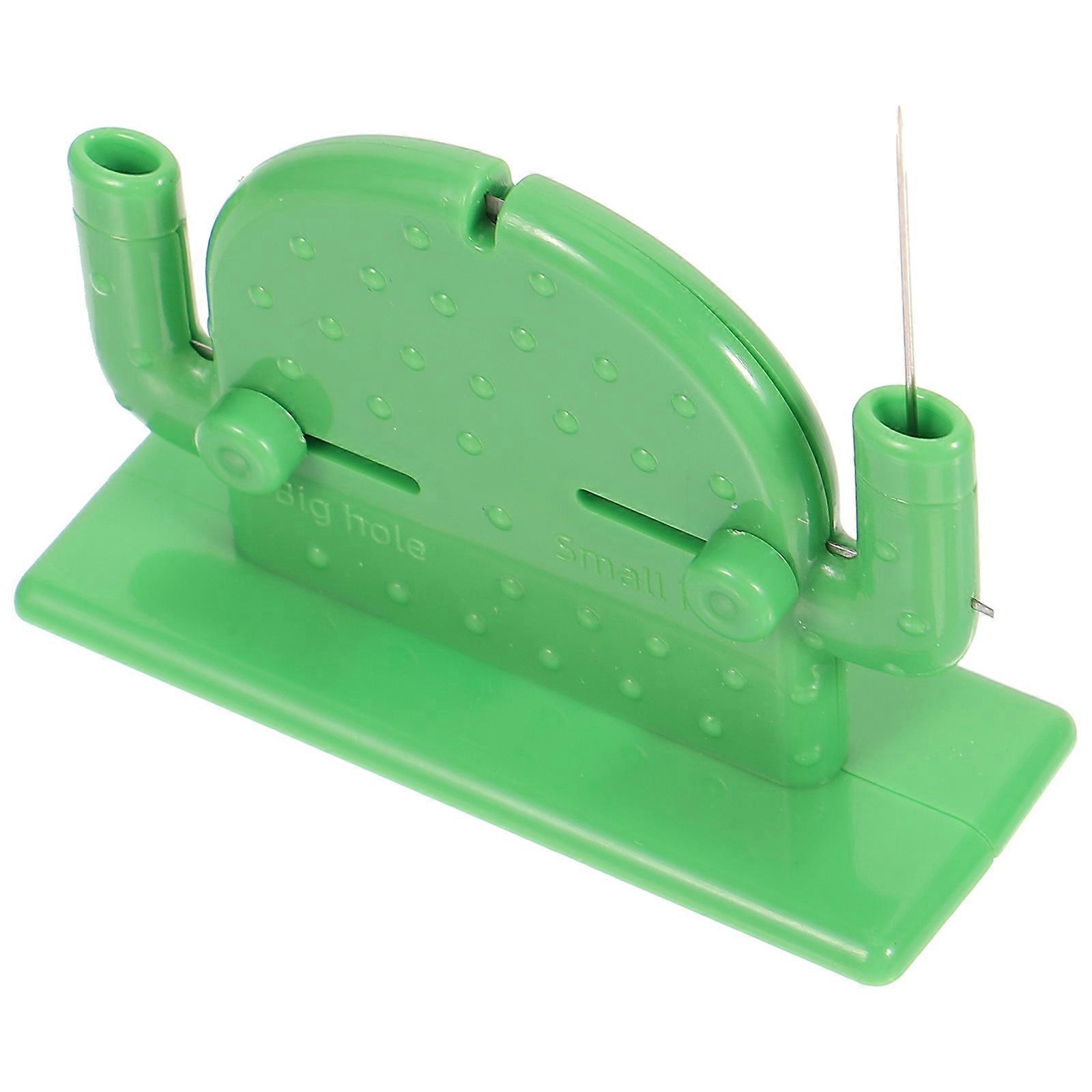 Cactus Shaped Needle Threader Sewing Aid Diy Accessories For Craft Projects 7.5x5cm 1Pcs