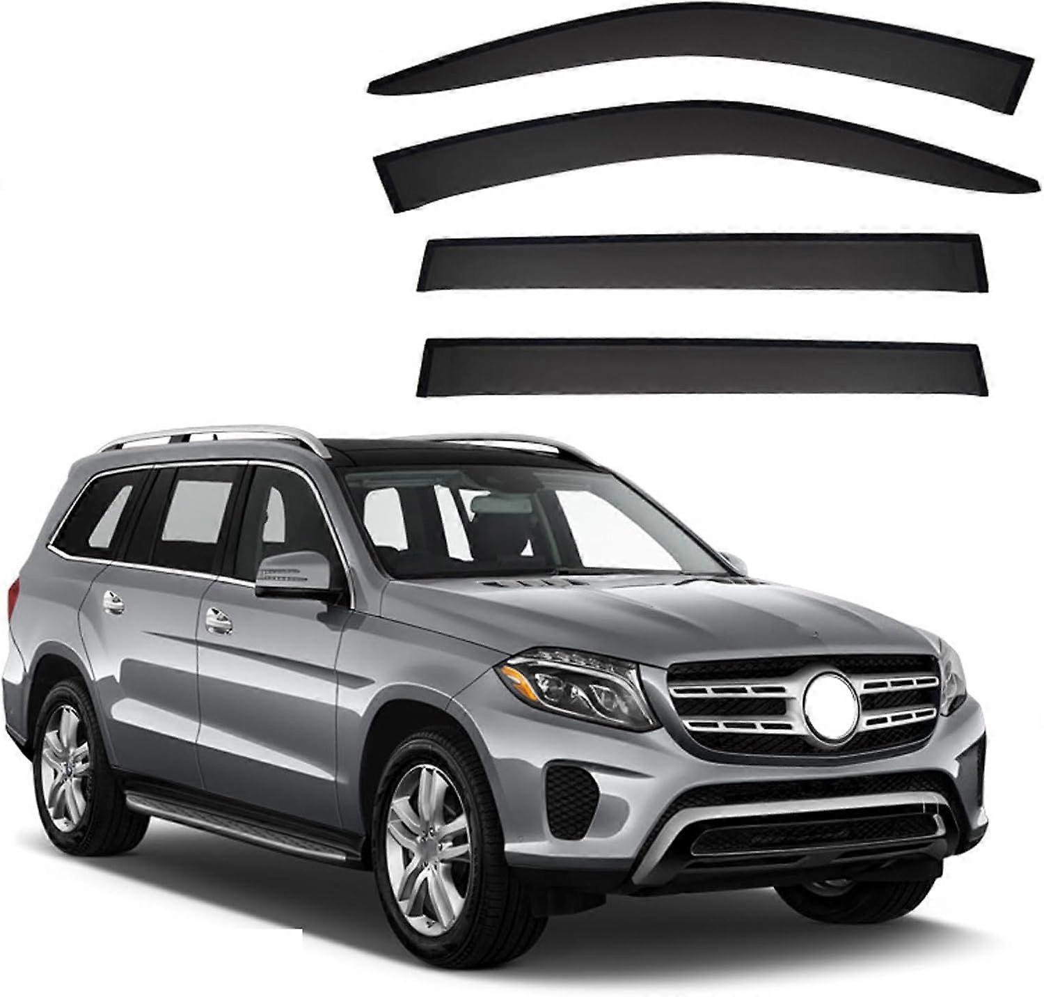 Rain Guards For Car Side Windows Mercedes-Benz GLS MK2-X166 2013-2019, Wind Deflectors, Side Window Visors