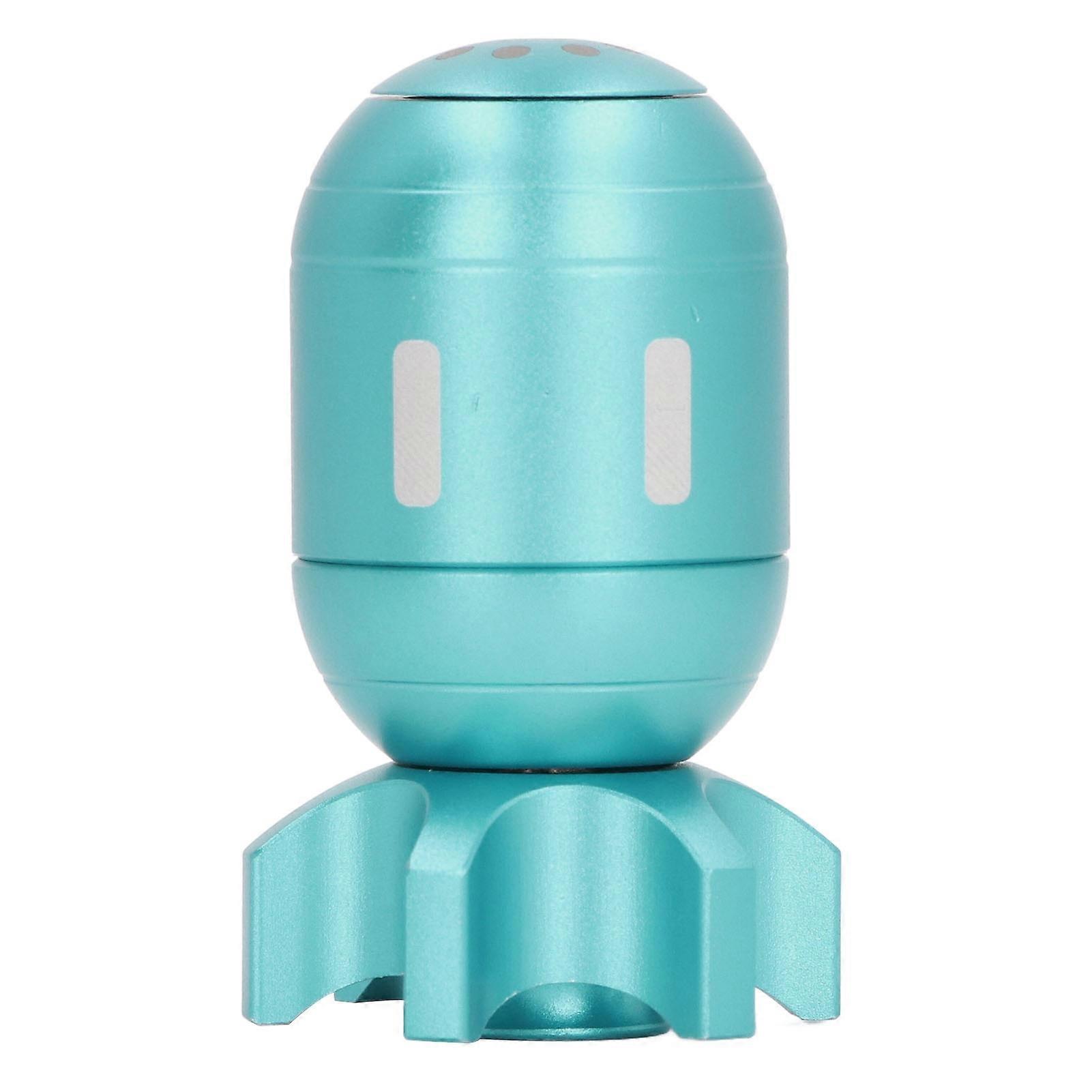 Fingertip Gyroscope Toy Stimulation Aluminium Alloy Reduce Anxiety Portable Realistic Fingertip Gyroscope Green