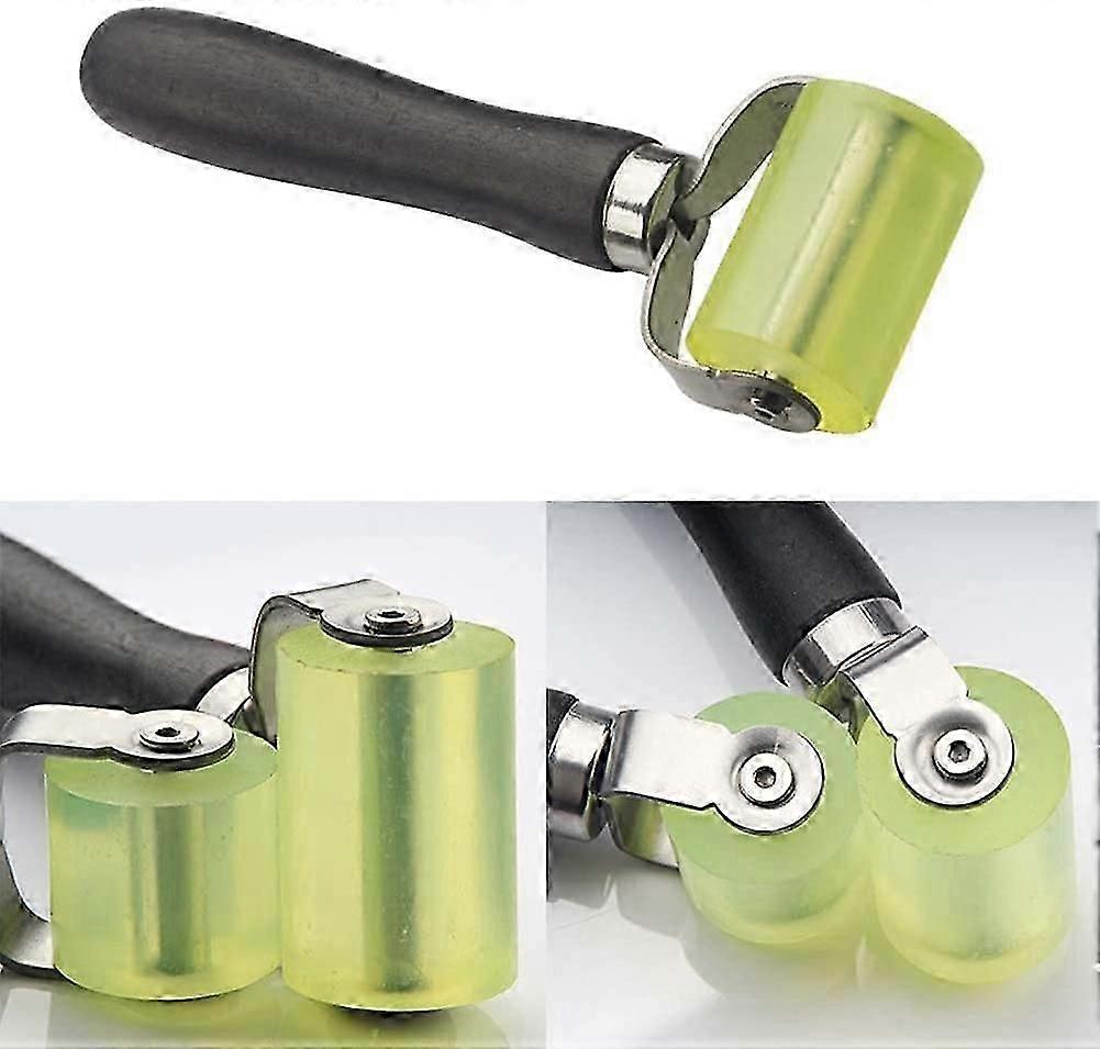 Car Sound Deadener Application Rolling Wheel Roller Car Sound Deadener Wallpaper Seam Roller (Black, 3cm)
