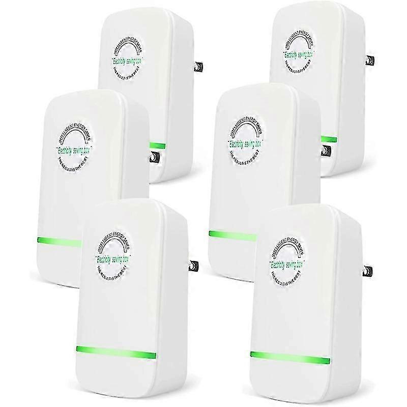 Power Saver Energy Saver Device, 6 Pack Smart Power Saver Pro EU Plug