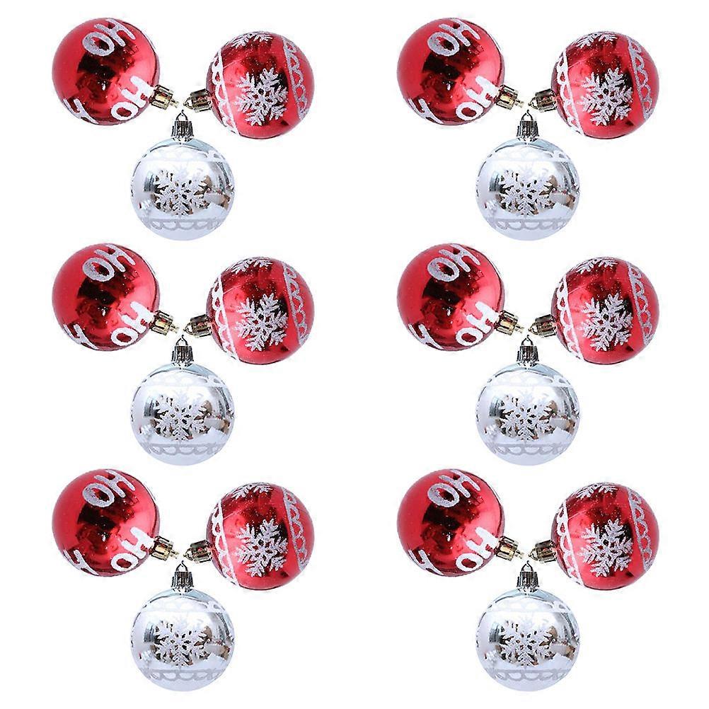 Shatterproof Christmas Ball Ornaments Set – Lightweight Holiday Tree Baubles with Detachable Hooks for Wedding, Garden & Party Decorations