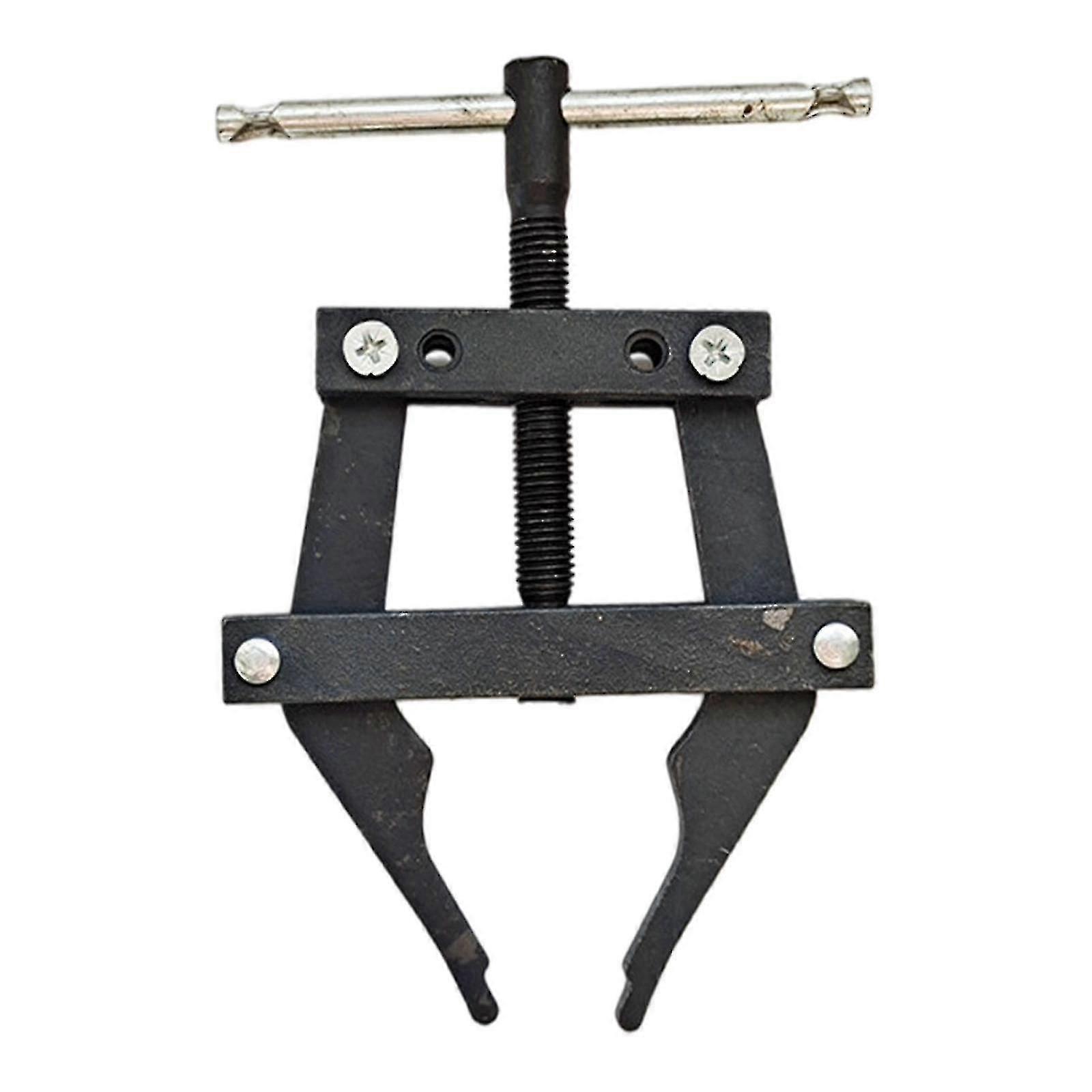 2023 Cast Iron Roller Chain Connecting Puller Tool (Black+Silver, 1pc)